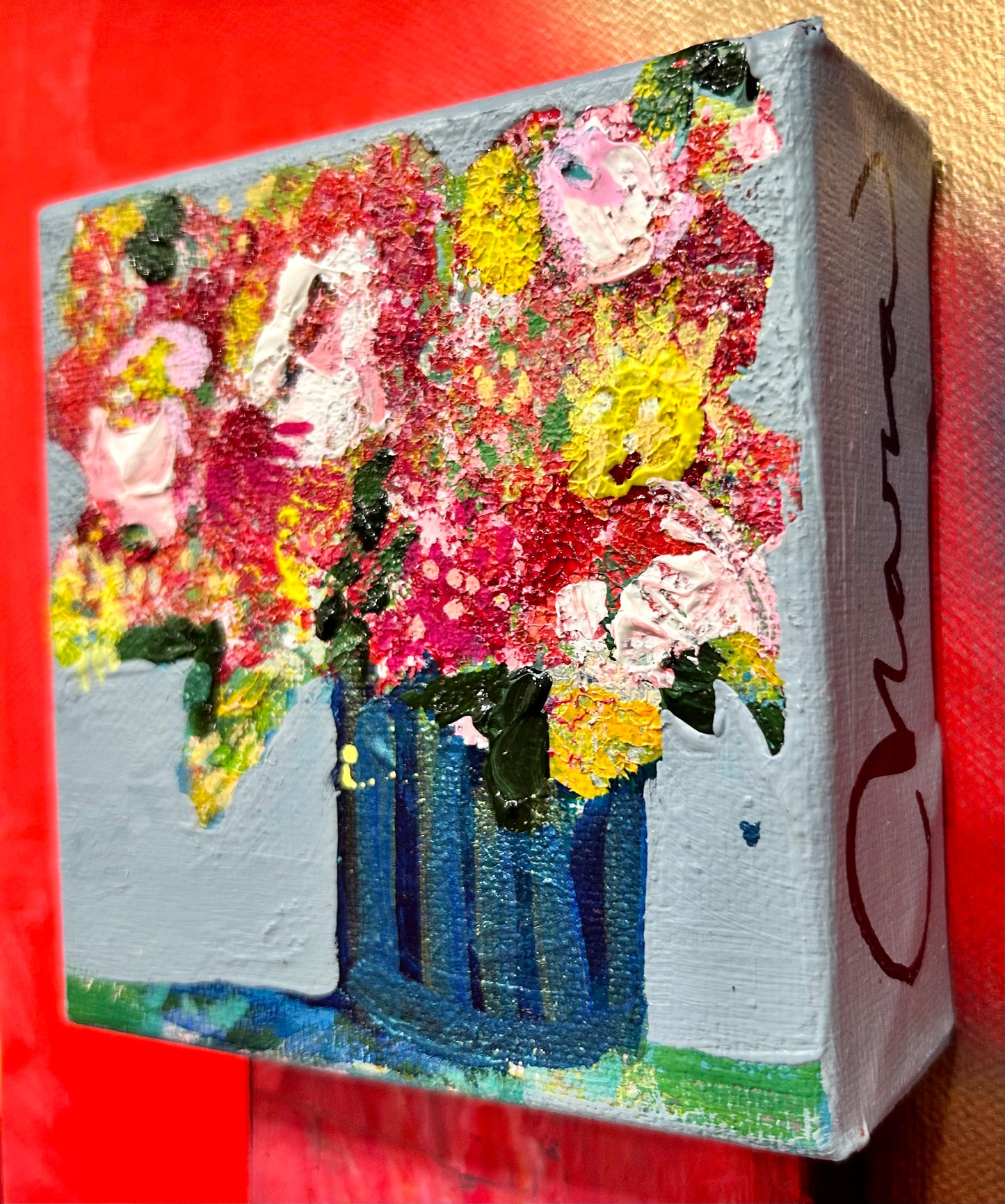 Petit floral original art 6