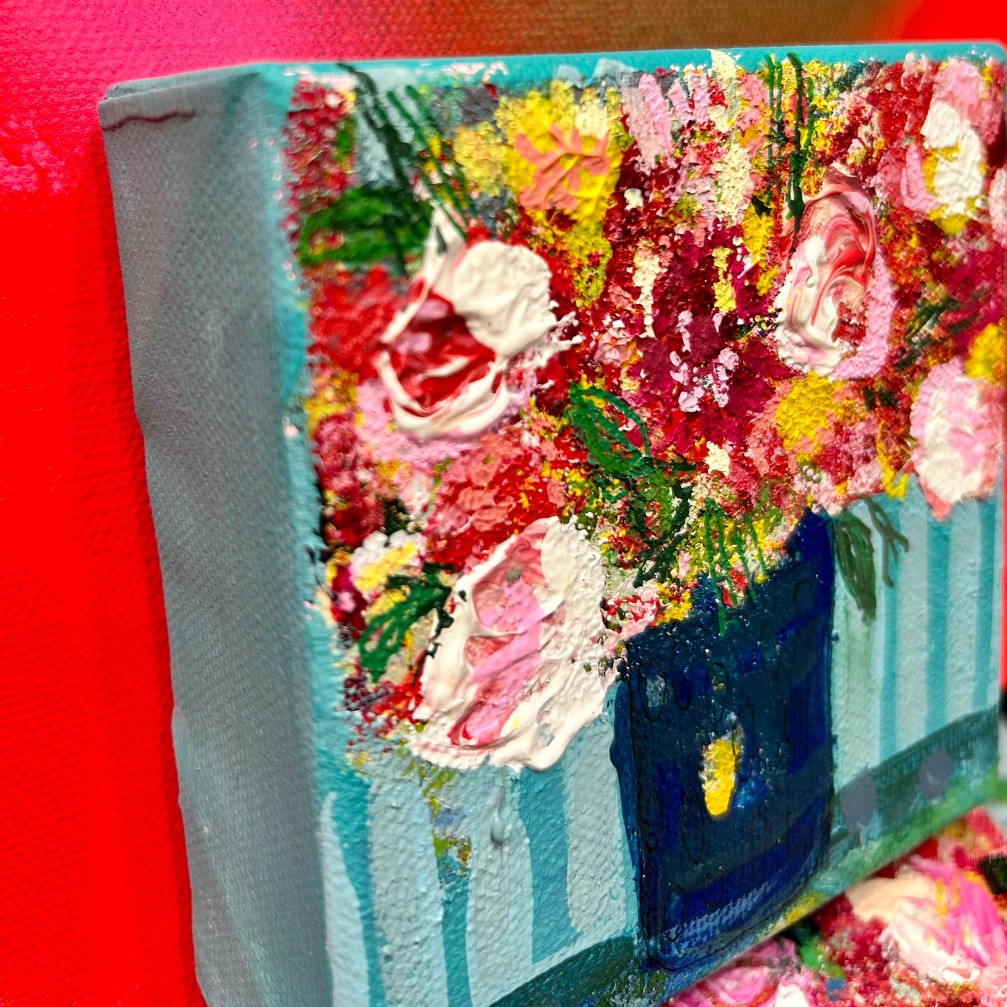 Petit floral original art 2