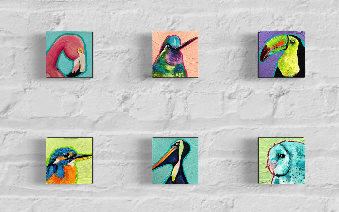 Original Painting Flying colors collection