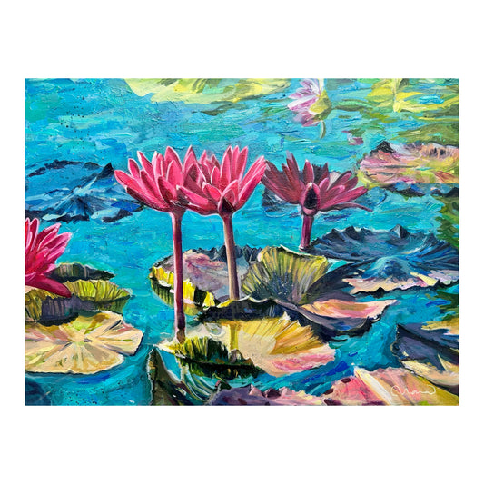 Water Garden Blooming