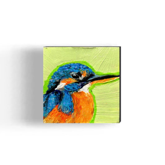 Kingfisher bird Original Painting 