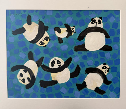 Pandas Blue